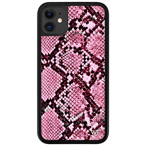 Wildflower Limited Edition Cases Compatible with iPhone 11 -Pink Snake-