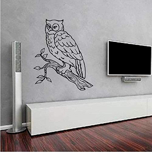Owl On The Branch Wall Sticker Home Decor Living Room PVC Animal Wall Decals Art Murals Kids Room Nursery Wallpaper 34Cmx30Cm Owl On The Branch Wall Sticker Home Decor Living Room PVC Animal Wall Decals Art Murals Kids Room Nursery Wallpaper 34Cmx30Cm