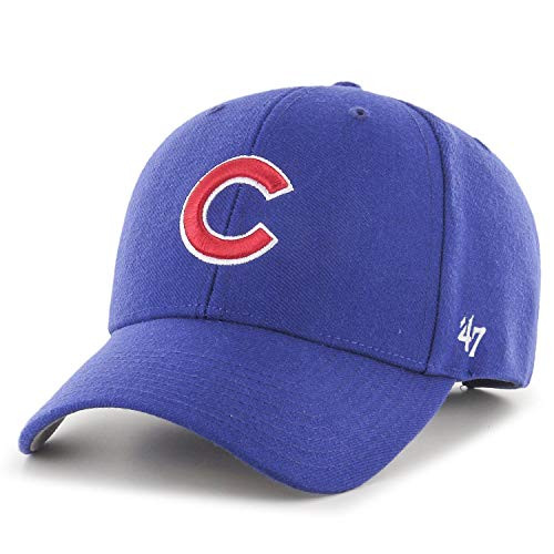 '47 Brand Chicago Cubs MVP Dad Hat Cap MLB Royal/Red