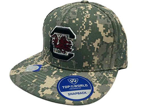 Top of the World South Carolina Gamecocks Tow Digital Camo Patriot Snap Adjustable Snap Hat Cap Top of the World South Carolina Gamecocks Tow Digital Camo Patriot Snap Adjustable Snap Hat Cap