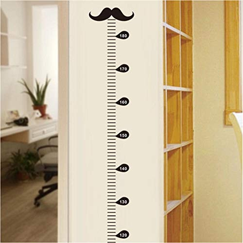 Fangminglei Cartoon Moustache Growth Chart Wall Art Decals Living Room Home Decorations Stickers Kids Gift Height Measure Chart Fangminglei Cartoon Moustache Growth Chart Wall Art Decals Living Room Home Decorations Stickers Kids Gift Height Measure Chart