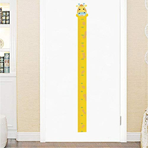 Fangminglei Cartoon Giraffe Animals Growth Chart Wall Decals Bedroom Kids Rooms Home Decor Height Measure Wall Stickers Wallpaper 30X90Cm Fangminglei Cartoon Giraffe Animals Growth Chart Wall Decals Bedroom Kids Rooms Home Decor Height Measure Wall Stickers Wallpaper 30X90Cm
