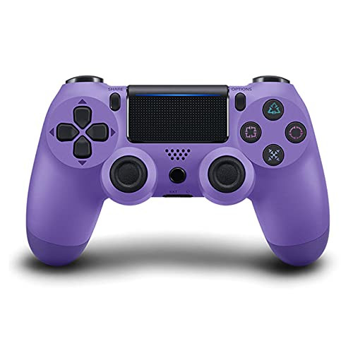 for PS4 Controller Bluetooth Vibration Gamepad for PS4 Wireless Joystick for PS4 Games Console -Electric Purple-
