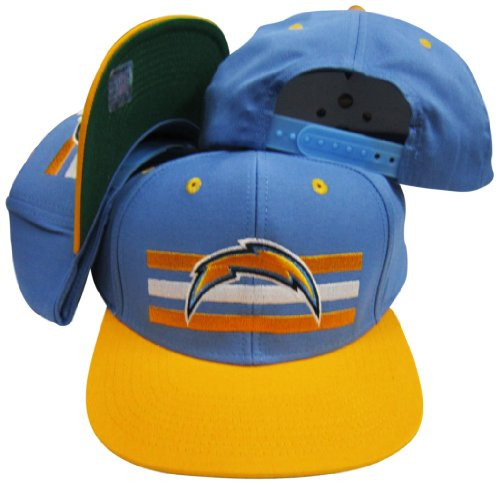 San Diego Chargers Light Blue/Yellow Two Tone Snapback Adjustable Plastic Snap Back Hat/Cap San Diego Chargers Light Blue/Yellow Two Tone Snapback Adjustable Plastic Snap Back Hat/Cap