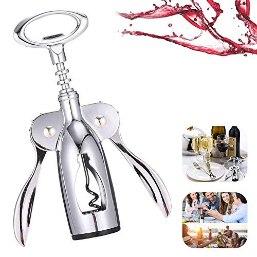Wine Corkscrew Wing Beer Bottle Corkscrew Premium All-in-one Oxidation Resistance Waiters Quickly Opener Handheld Design Risk Free
