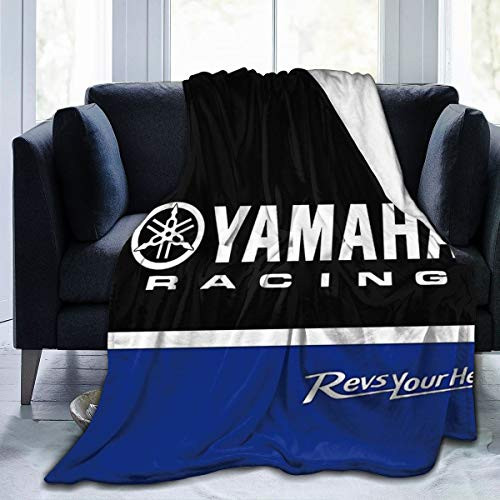 Eollxc Super-Soft Yamaha Blue Comfortable Blankets for Four Seasons- Lightweight Warm Blankets- Suitable for Sofa Blankets for Adults and Children- Bed Blankets 50inchinch X40