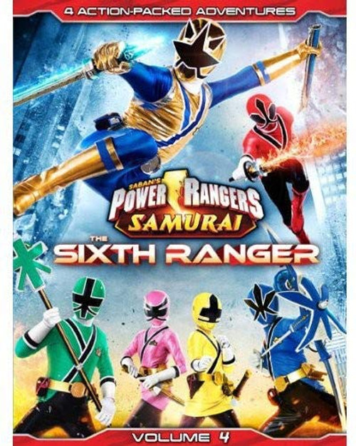 Power Rangers Samurai- The Sixth Ranger Vol. 4 -DVD-