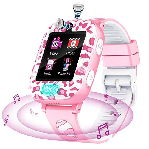 Kids Smart Watch with Twinkle Flashlight - 1.54inch Touch Screen Smartwatch Two Way Call SOS Music Player 2 Cameras 6 Games Children Phone Watch for Boys Girls 4-12Y Birthday Gifts