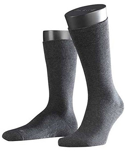 Falke Mens Melange Sensitive London Midcalf Socks - Anthracite - Medium