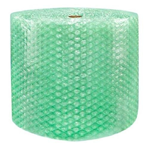 WUIIEN 1/2inch SH Recycled Large Bubble Cushioning Wrap Padding Roll 125' x 24inch Wide 125FT