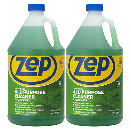 Zep All-Purpose Cleaner and Degreaser 128 Ounce ZU0567128 -Pack of 2- Cleans Almost Any Surface Zep All-Purpose Cleaner and Degreaser 128 Ounce ZU0567128 -Pack of 2- Cleans Almost Any Surface