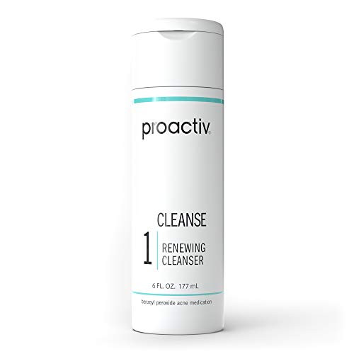 Proactiv Acne Cleanser - Benzoyl Peroxide Face Wash And Acne Treatment - Daily Facial Cleanser And Hyularonic Acid Moisturizer With Exfoliating Beads - 90 Day Supply- 6 oz.