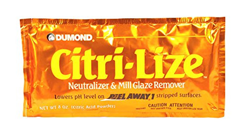 Dumond Chemicals, Inc. 2030 Citri-Lize Neutralizer and Mill Glaze Remover, 8 Ounce