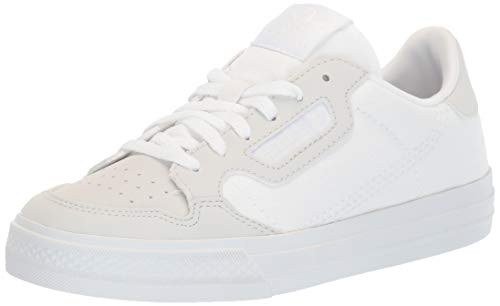 adidas Originals Baby Boys Continental Vulc Sneaker- FTWR White/FTWR White/Grey one- 7.5 Infant