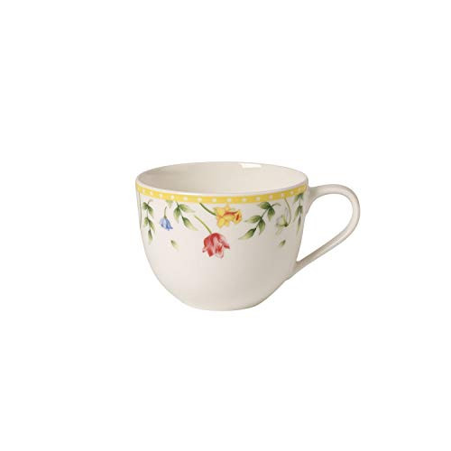 Villeroy  and  Boch Spring Awakening Coffee Cup- 230 ml- Premium Porcelain- Yellow/Multicolour