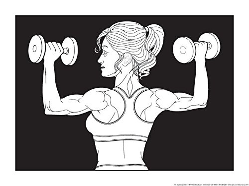 Fitnus Chart Series Female Dumbbell Shoulder Press Inspire Pose 18