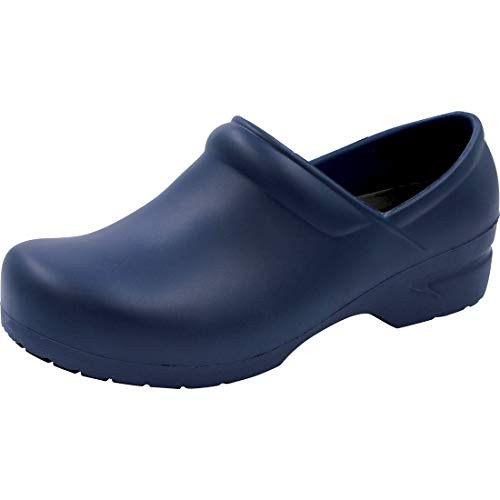 Anywear Guardian Angel Women's Healthcare Professional Footwear SR Antimicrobial Plastic Stepin- 5- Navy