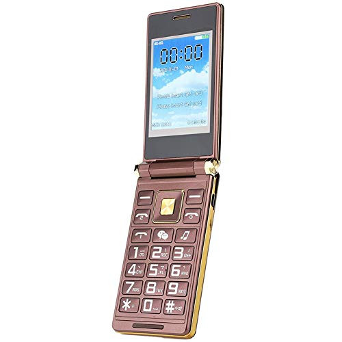 Zopsc Flip Mobile Phone 3.0 Inch Touch Screen Large Bouton Dual SIM Card 6800mAh 2G GSM Unlocked Cell Phone with Flashlight MP3 Player for Old People/Poor Vision People-US Plug-