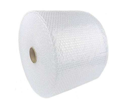 WLPackaging 1/2 250 ft x 12inch Large Bubble Cushioning Wrap- Perforated Every 12inch