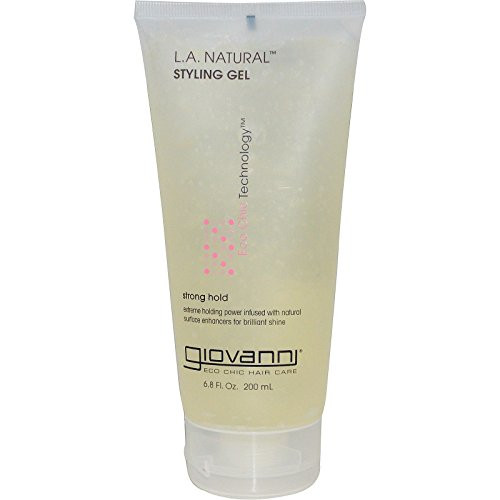 Giovanni- L.A. Natural- Styling Gel- Strong Hold- 6.8 fl oz -200 ml- - 2pc
