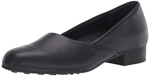 Easy Street womens Flat Pump- Navy- 9 Wide US