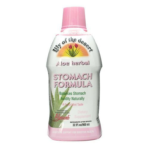 Lily of The Desert Organic Aloe Vera Juice- 32 Fluid Ounce -Pack of 2-