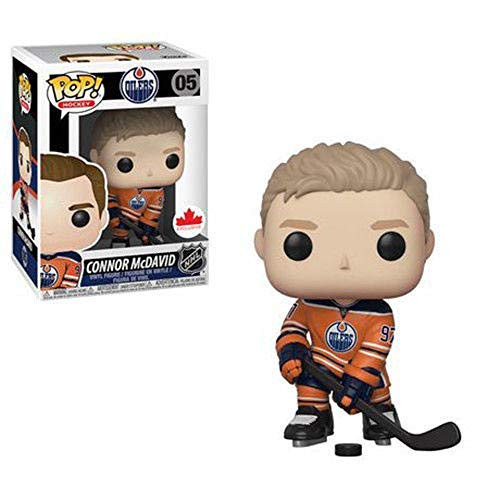 POP Sports NHL Connor McDavid -Orange Jersey- Edmonton Oilers 05 Canada Exclusive Action Figure -Bundled with Pop Box Protector to Protect Display Box- POP Sports NHL Connor McDavid -Orange Jersey- Edmonton Oilers 05 Canada Exclusive Action Figure -Bundled with Pop Box Protector to Protect Display Box-