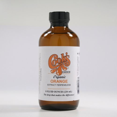 Cook's Organic Orange Extract 8 oz.