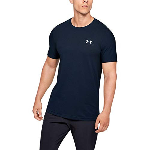 Under Armour Seamless Short Sleeve Workork Shirt- Academy -408-/Mod Gray- Medium