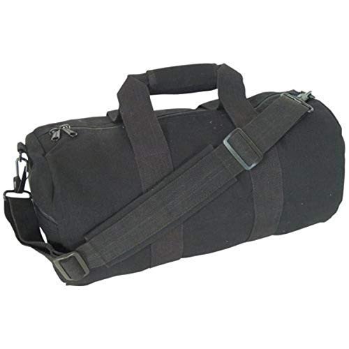 Fox Outdoor Products Canvas Roll Bag- Black- 12 x 24-Inch