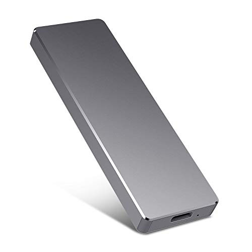 Portable External Hard Drive - Ultra Slim Portable Hard Drive External 1TB 2TB Hard Drive Compatible with Mac- Laptop- PC -Black-1TB- Portable External Hard Drive - Ultra Slim Portable Hard Drive External 1TB 2TB Hard Drive Compatible with Mac- Laptop- PC -Black-1TB-
