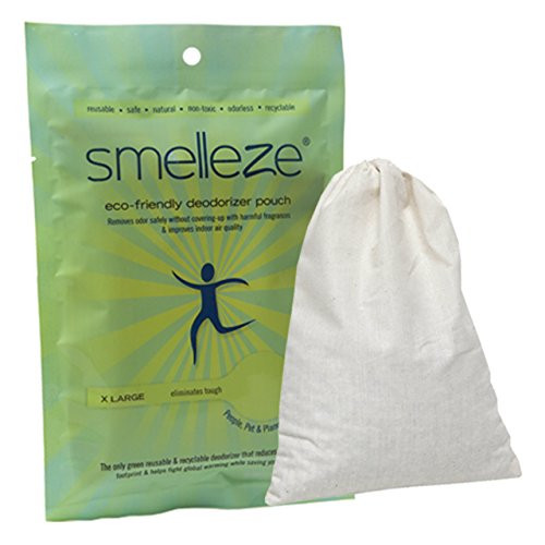 SMELLEZE Reusable Nail Salon Smell Removal Deodorizer Pouch- Rids Odor Without Chemicals in 300 Sq. Ft.