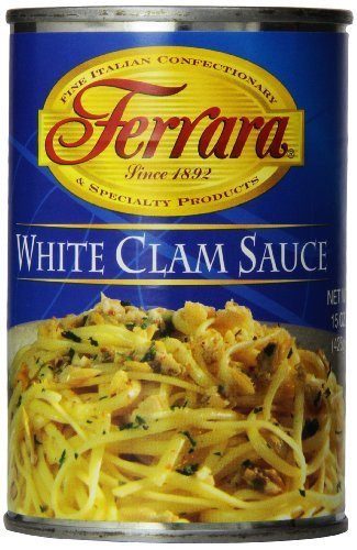 Ferrara - White Clam Sauce- -6-- 10.5 oz. Cans