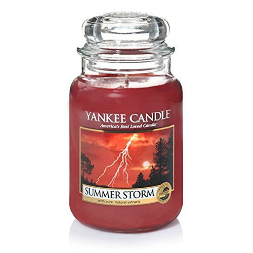 Yankee Candle Summer Storm Large Jar Candle- Fresh Scent Yankee Candle Summer Storm Large Jar Candle- Fresh Scent