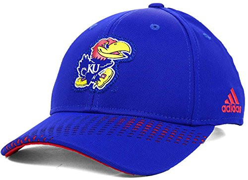 adidas Kansas Jayhawks NCAA Adjustable Cap Royal Blue-red