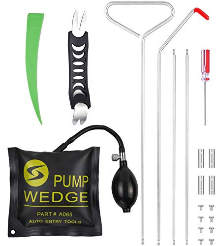 Essentials Kit- Long Reach Grabber- Air Wedge- Non Marring Wedge -5pcs-