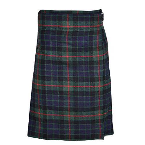Gunn Men's 5 Yard Scottish Kilts Tartan Kilt 13oz Highland Casual Kilt -34inch- Gunn Men's 5 Yard Scottish Kilts Tartan Kilt 13oz Highland Casual Kilt -34inch-