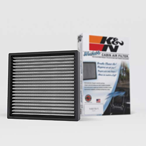 K and N Premium Cabin Air Filter- High Performance- Washable- Clean Airflow to your Cabin- Compatible with Select 2000-2019 Toyota/Subaru/Land Rover/Jaguar/Lexus/Scion Vehicle Models- VF2000 K and N Premium Cabin Air Filter- High Performance- Washable- Clean Airflow to your Cabin- Compatible with Select 2000-2019 Toyota/Subaru/Land Rover/Jaguar/Lexus/Scion Vehicle Models- VF2000
