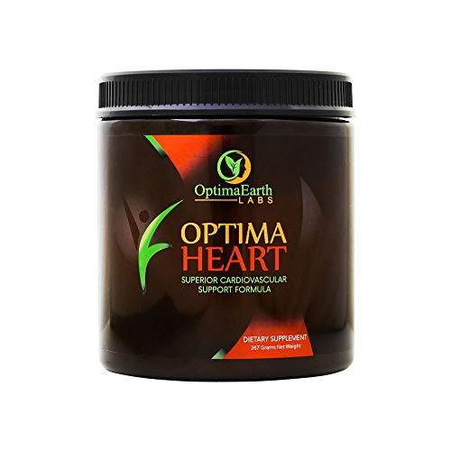 Optima Heart - Heart Health Supplements - Artery Cleanse- Lower Cholesterol  and  Blood Pressure - by OptimaEarth Labs