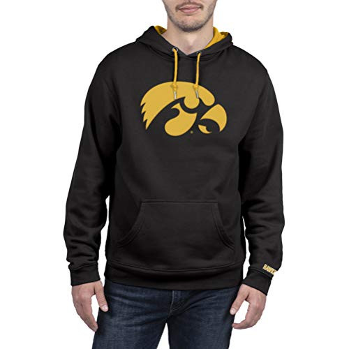 Top of the World Iowa Hawkeyes Men's Team Applique Icon Hoodie Sweatshirt- X-Large Top of the World Iowa Hawkeyes Men's Team Applique Icon Hoodie Sweatshirt- X-Large