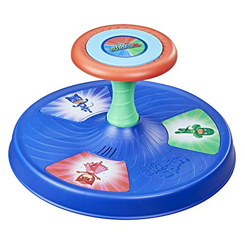 Playskool PJ Masks Sit 'n Spin Musical Classic Spinning Activity Toy for Toddlers Ages 18 Months and Up -Amazon Exclusive-