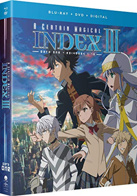 A Certain Magical Index III- Season Three - Part One - Blu-ray Plus DVD Plus Digital A Certain Magical Index III- Season Three - Part One - Blu-ray Plus DVD Plus Digital