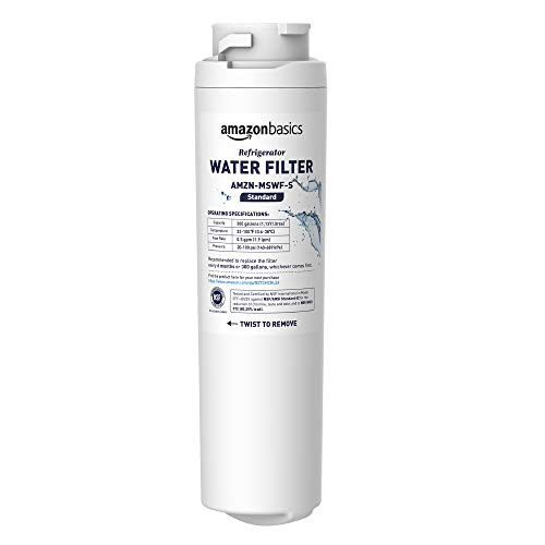 AmazonBasics Replacement GE MSWF Refrigerator Water Filter- Standard Filtration