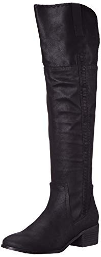 Carlos by Carlos Santana Women's Briar Over The Knee Boot- Black- 7.5 M US