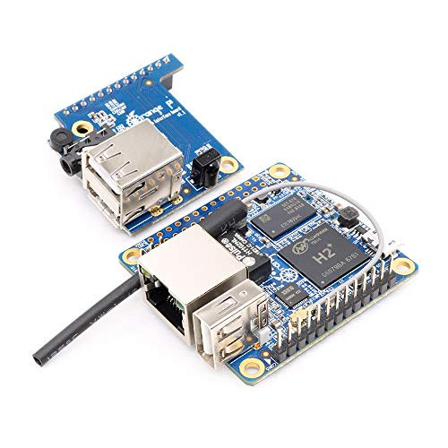 Orange Pi Zero/Zero LTS H2Plus Quad Core Open-Source Development Mini Board-Support 100M Ethernet Port and WiFi -Zero LTS 256MBPlusExpansion Board-