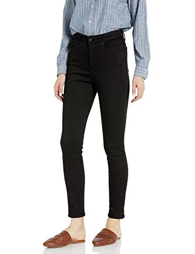 Amazon Brand - Goodthreads Women's Mid-Rise Skinny Jean- Black 25 Regular