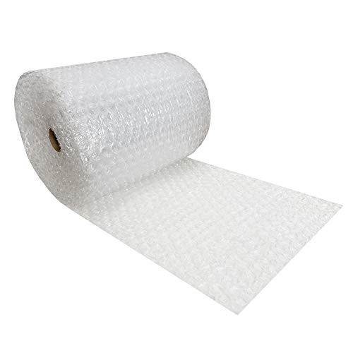 uBoxes Bubble Cushioning Wrap 24inch Wide x 65' Large Bubbles 1/2inch Size Perf 12inch