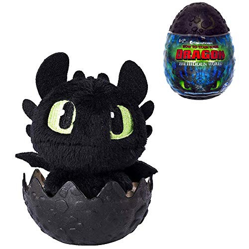 Toothless How to Train Your Dragon The Hidden World Plush Figure 3" Factory Sealed