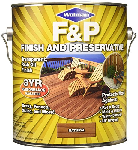 Rust-Oleum Wolman F and P 14396 Natural Finish and Preservative