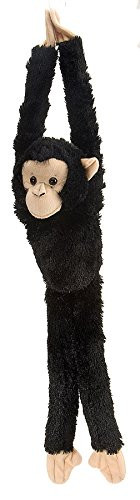 Wild Republic Chimpanzee Plush, Monkey Stuffed Animal, Plush Toy, Gifts for Kids, Hanging 20 Inches